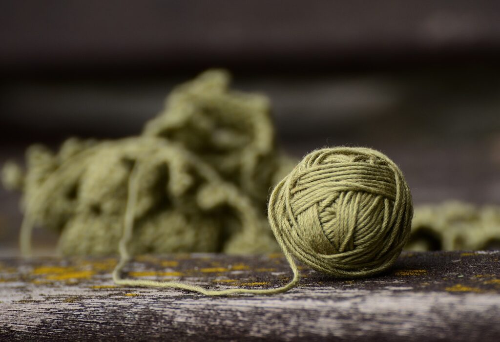 yarn, wool, handwork